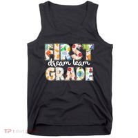 Cute First Grade Dream Team Back To School Tank Top thumb 0