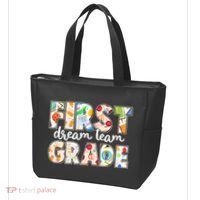 Cute First Grade Dream Team Back To School Tote Bag thumb 3