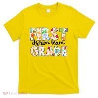 Cute First Grade Dream Team Back To School T-Shirt thumb 0