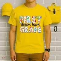 Cute First Grade Dream Team Back To School T-Shirt thumb 6