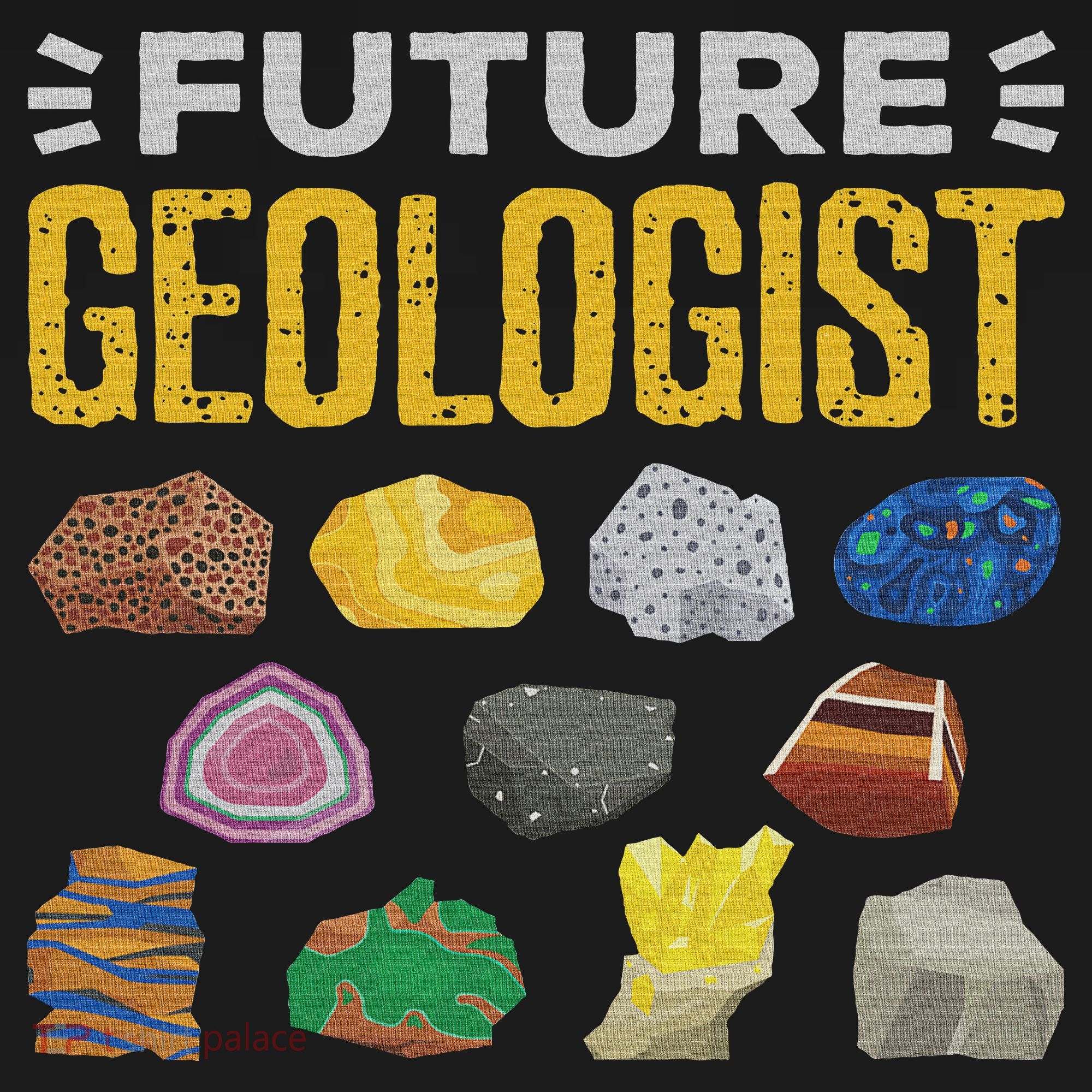 Cool Future Geologist Geology Student Earth Science USA-Made Doggie Bandana