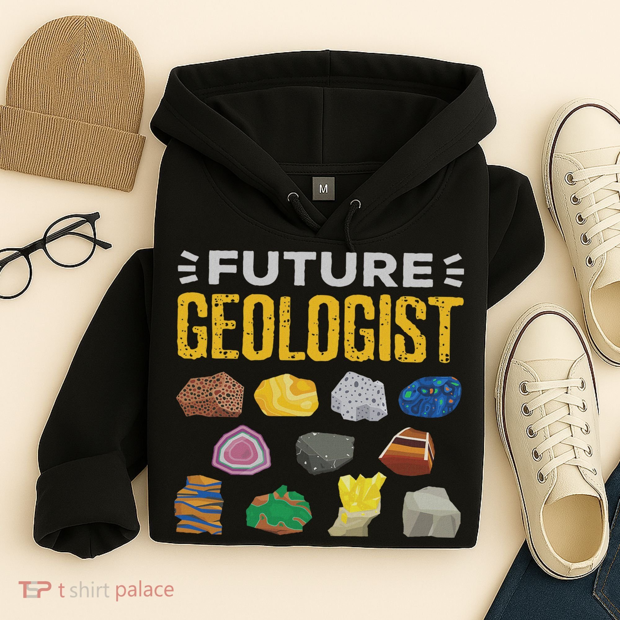Cool Future Geologist Geology Student Earth Science Hoodie