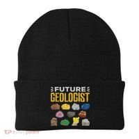 Cool Future Geologist Geology Student Earth Science Beanie thumb 0