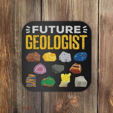 Cool Future Geologist Geology Student Earth Science Coaster