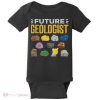 Cool Future Geologist Geology Student Earth Science Baby Bodysuit thumb 0