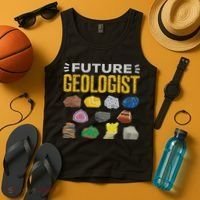Cool Future Geologist Geology Student Earth Science Tank Top thumb 4