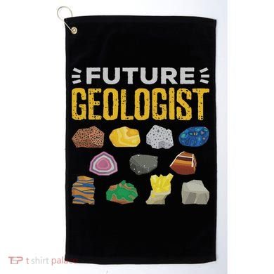 Cool Future Geologist Geology Student Earth Science Golf Towel