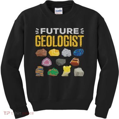 Cool Future Geologist Geology Student Earth Science Kids Sweatshirt