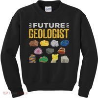 Cool Future Geologist Geology Student Earth Science Kids Sweatshirt thumb 0