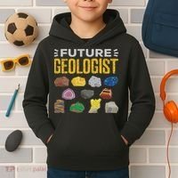 Cool Future Geologist Geology Student Earth Science Kids Hoodie thumb 2