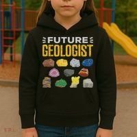 Cool Future Geologist Geology Student Earth Science Kids Hoodie thumb 3