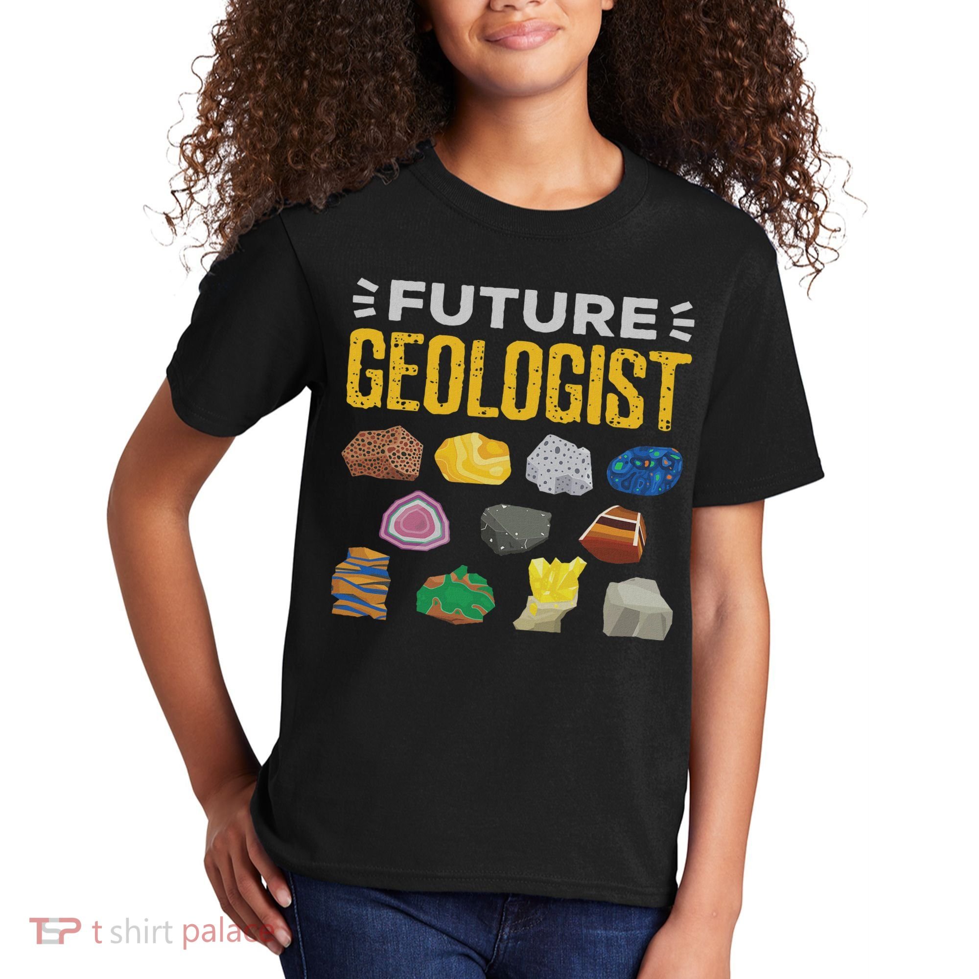 Cool Future Geologist Geology Student Earth Science Kids T-Shirt