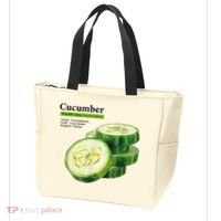 Cucumber Funny Graphic Vegetable Food Tote Bag thumb 3