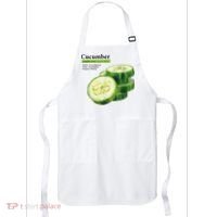Cucumber Funny Graphic Vegetable Food Apron thumb 0