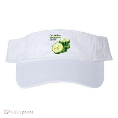 Cucumber Funny Graphic Vegetable Food Visor