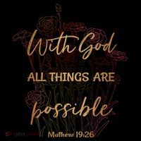 Christian Funny Gift With God All Things Possible Coffee Mug thumb 5