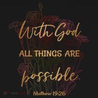 Christian Funny Gift With God All Things Possible Pajama Set thumb 2