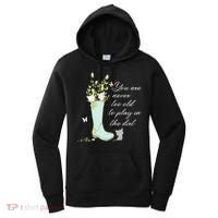 Cats Funny Gardener Gardening Never Too Old To Play In Dirt Women's Hoodie thumb 0