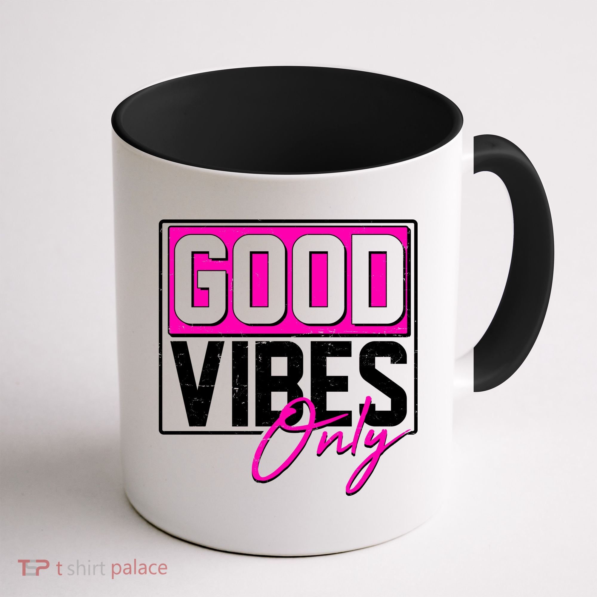 Cool Funny Good Vibes Only Coffee Mug