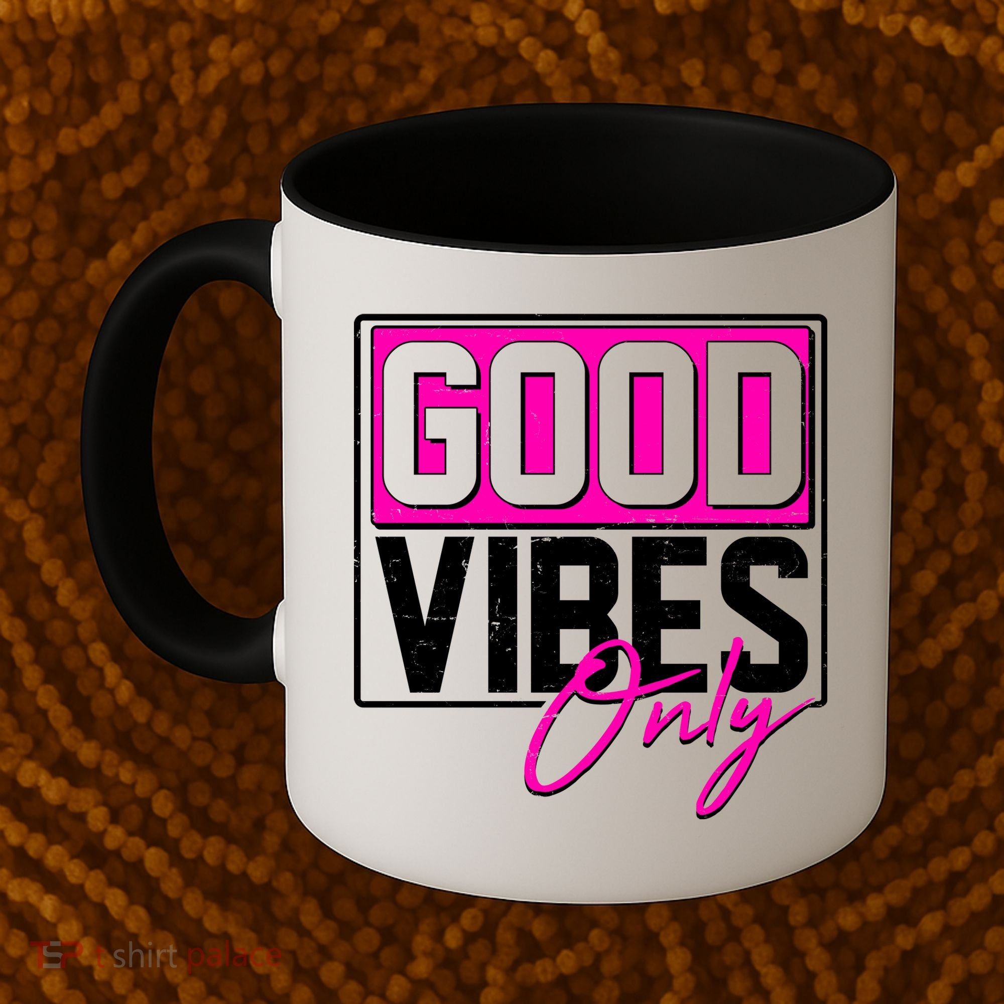 Cool Funny Good Vibes Only Coffee Mug