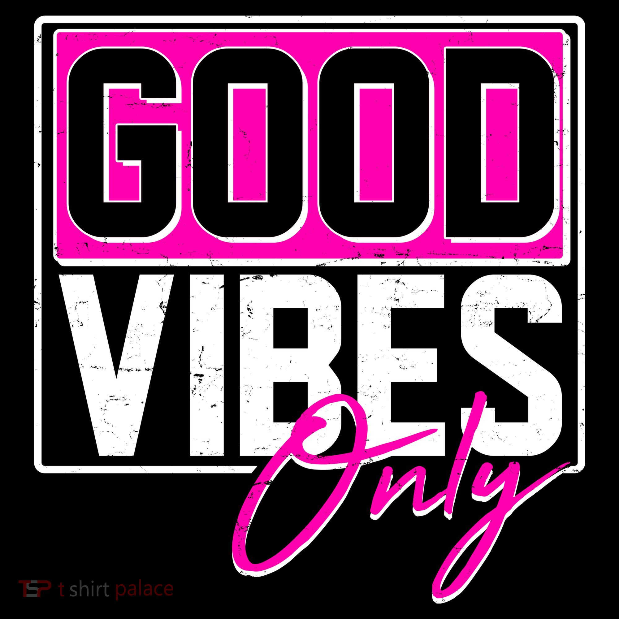 Cool Funny Good Vibes Only Ornament