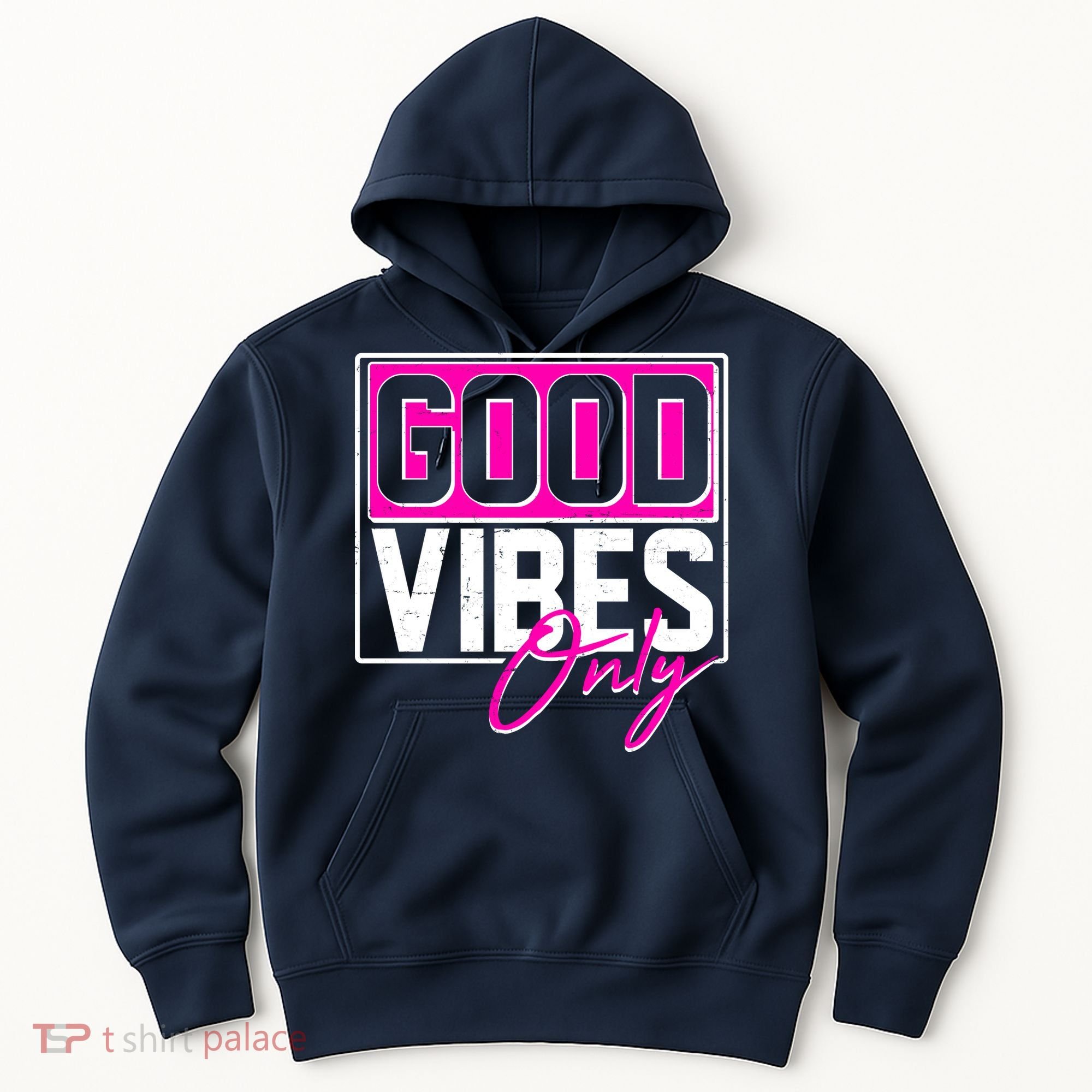 Cool Funny Good Vibes Only Hoodie