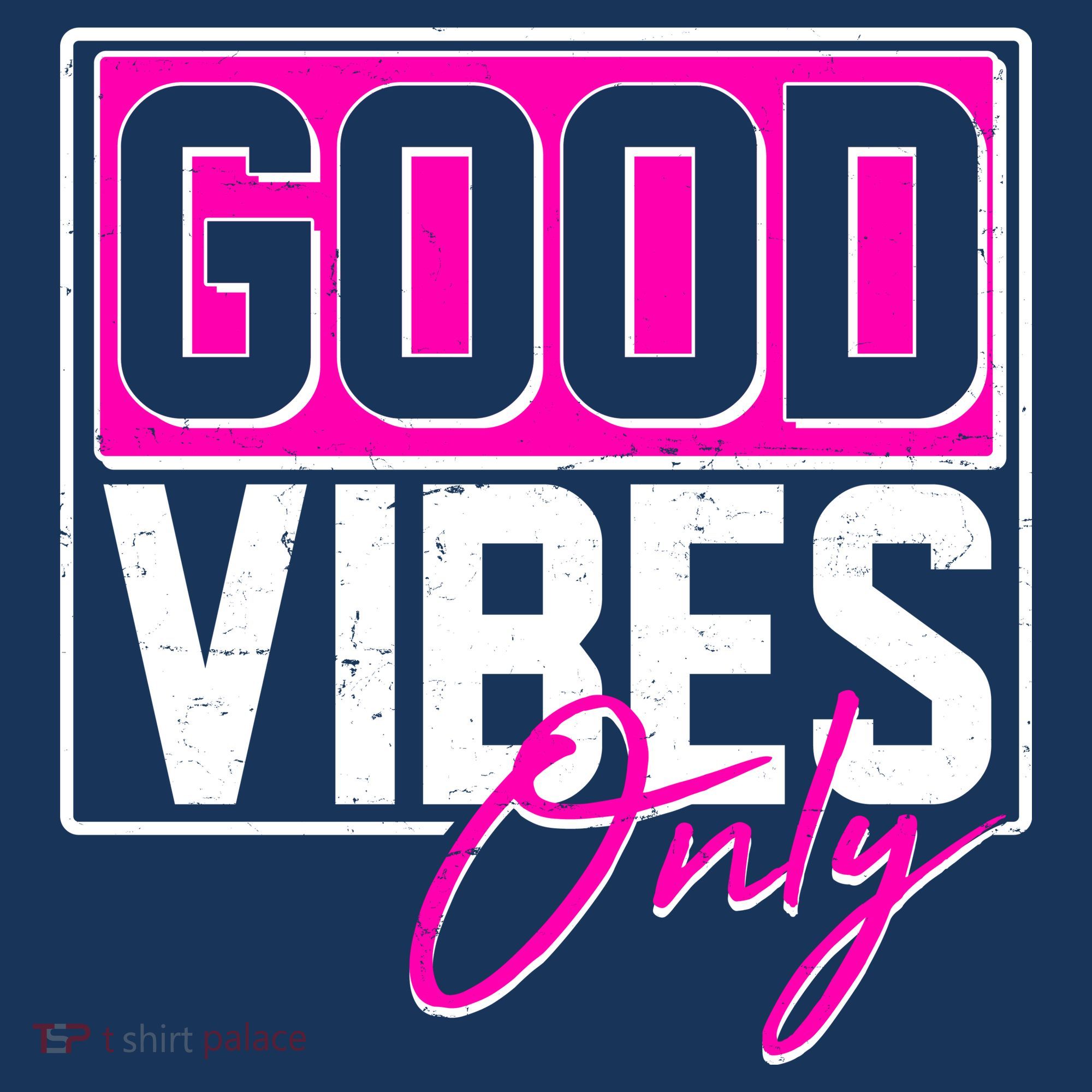 Cool Funny Good Vibes Only Kids T-Shirt
