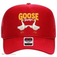 Cute & Funny Goose Bumps Goosebumps Animal Pun Hat thumb 0