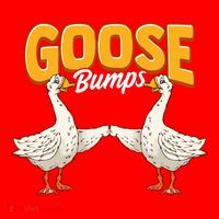 Cute & Funny Goose Bumps Goosebumps Animal Pun Visor thumb 3