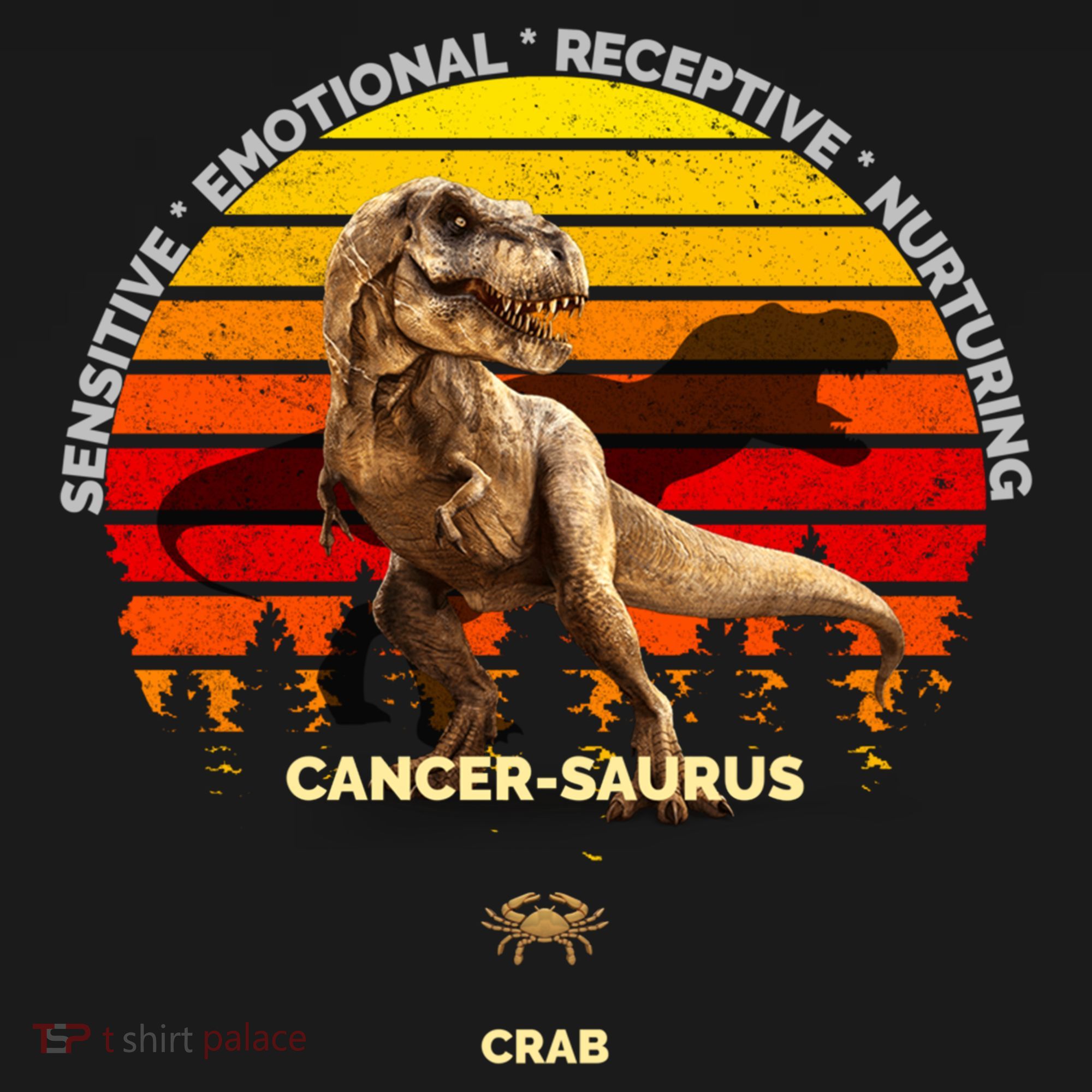 Cancergreat Funny Giftaurus Zodiac Cancer (Jun 21 Great Gift Jul 22) Crab Dinosa Women's Hoodie