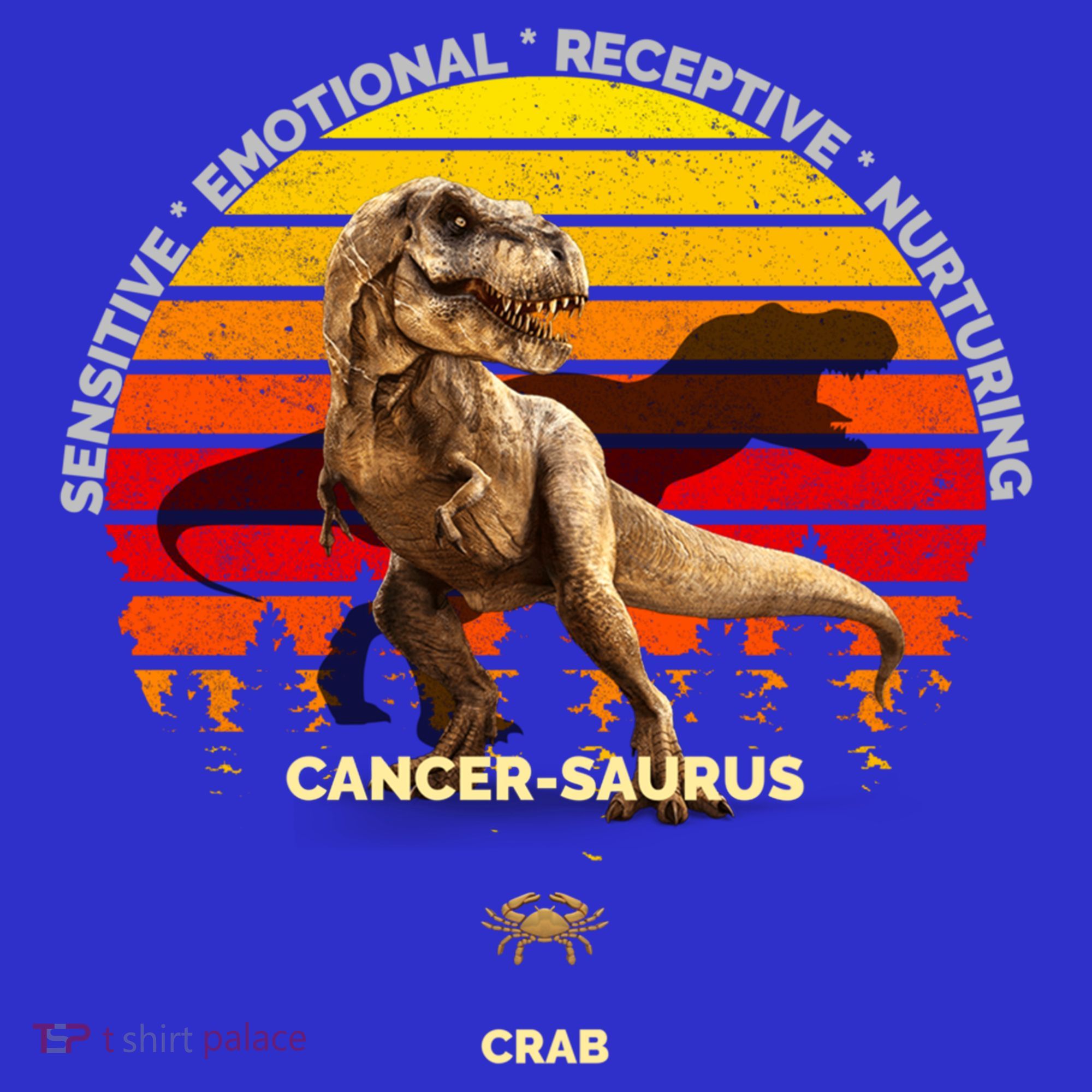 Cancergreat Funny Giftaurus Zodiac Cancer (Jun 21 Great Gift Jul 22) Crab Dinosa Women's Tank Top