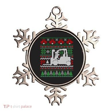 Christmas Forklift Gift Ornament