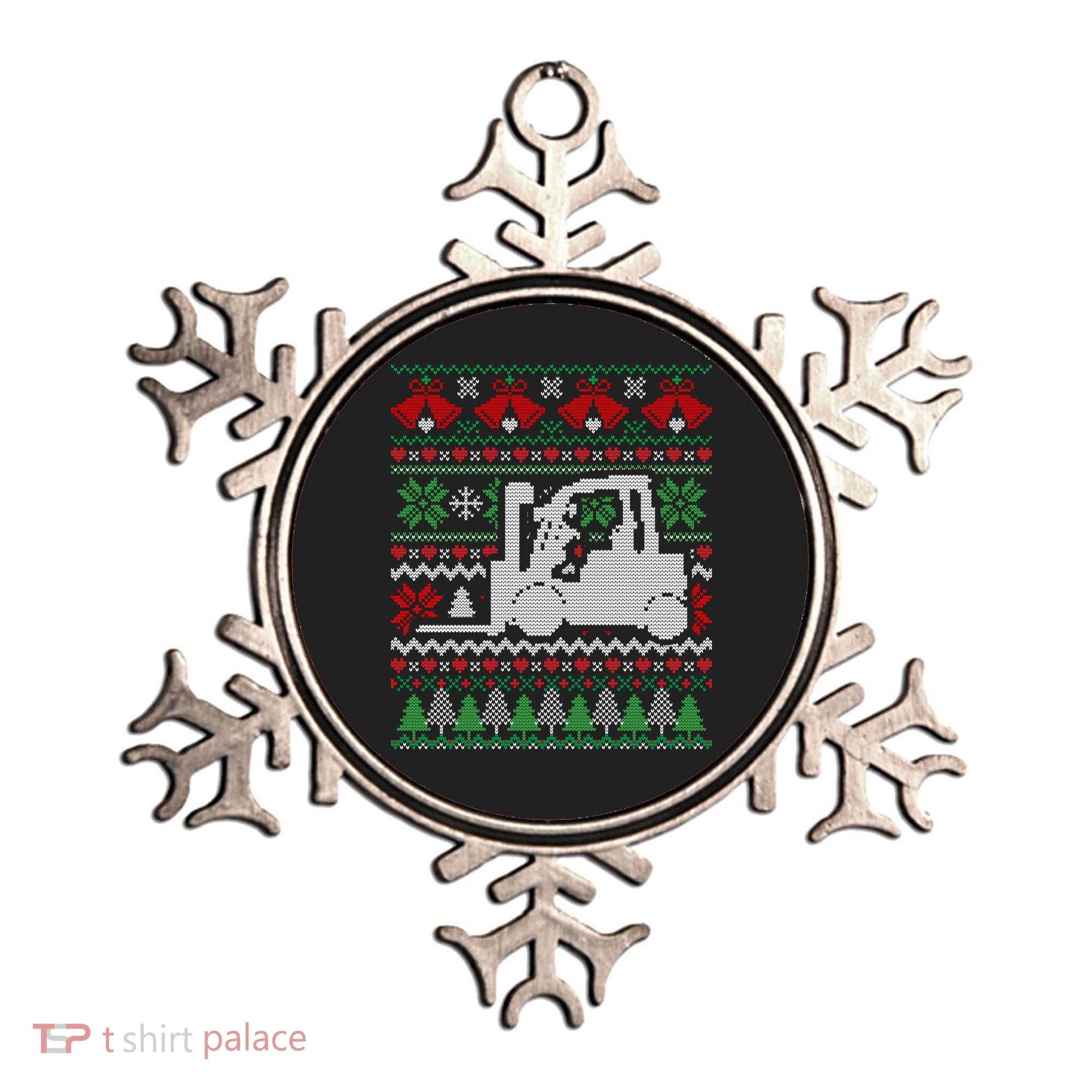 Christmas Forklift Gift Ornament