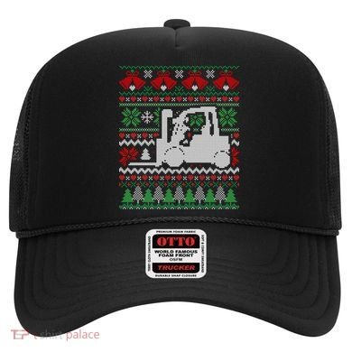 Christmas Forklift Gift Hat