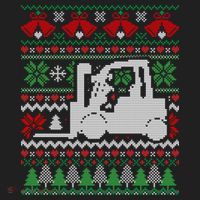 Christmas Forklift Gift Hat thumb 2