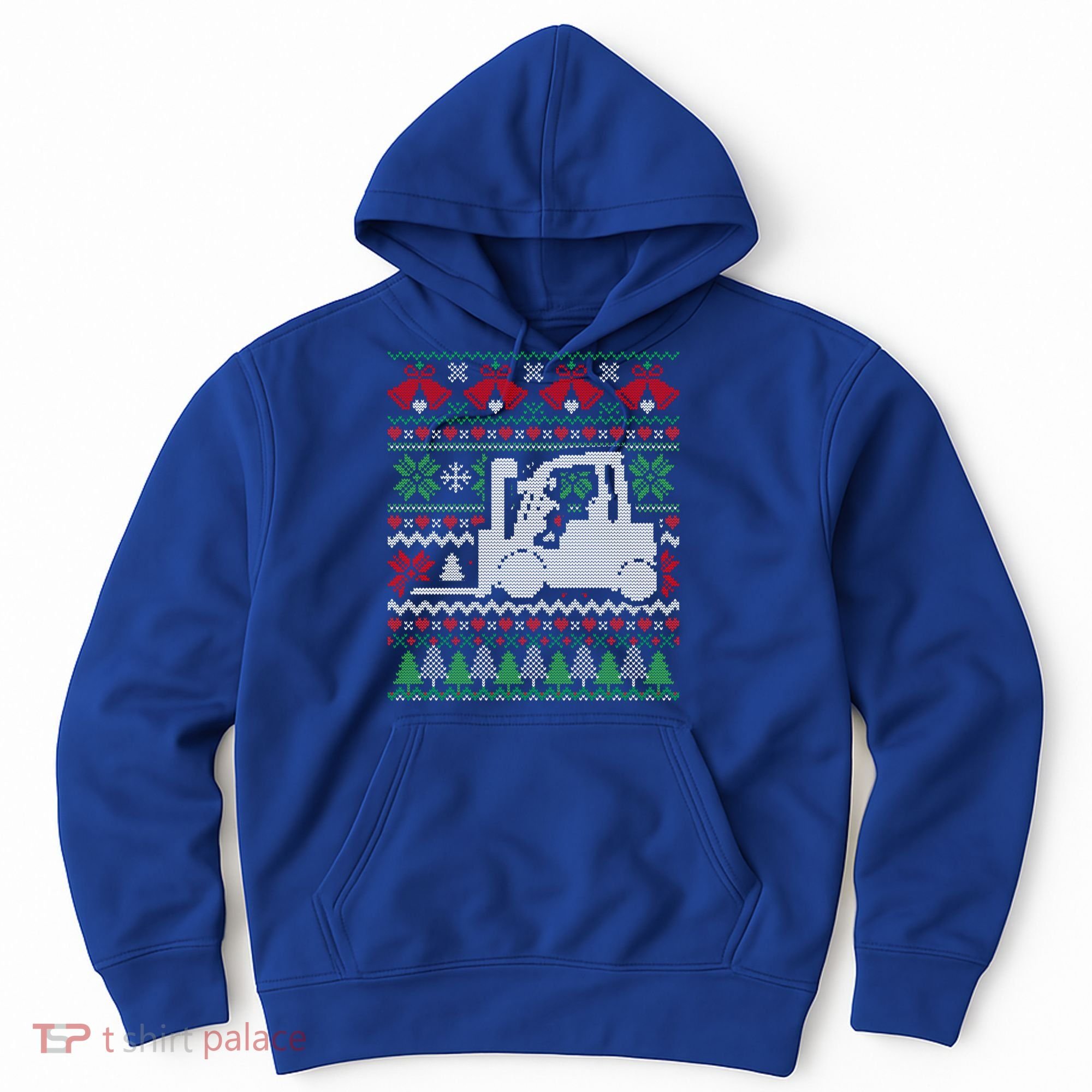Christmas Forklift Gift Hoodie