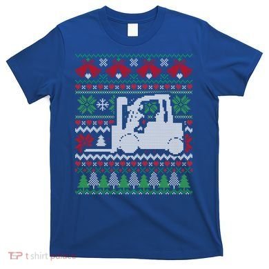 Christmas Forklift Gift T-Shirt
