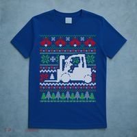 Christmas Forklift Gift T-Shirt thumb 5