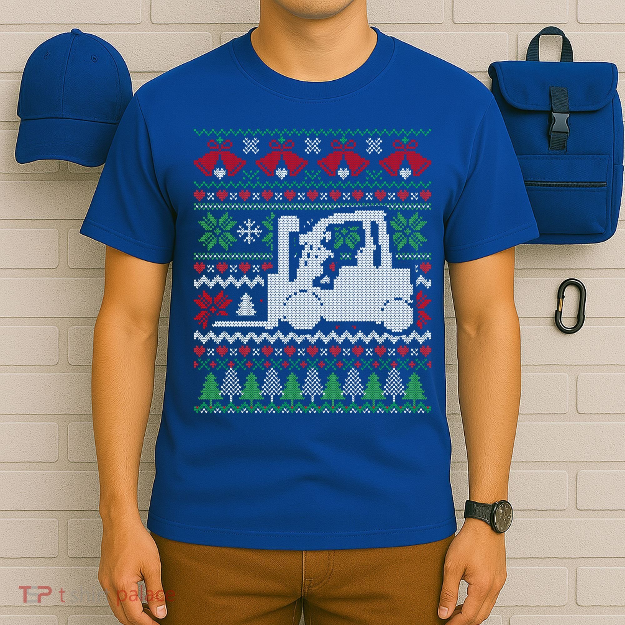 Christmas Forklift Gift T-Shirt