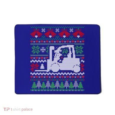 Christmas Forklift Gift Mousepad