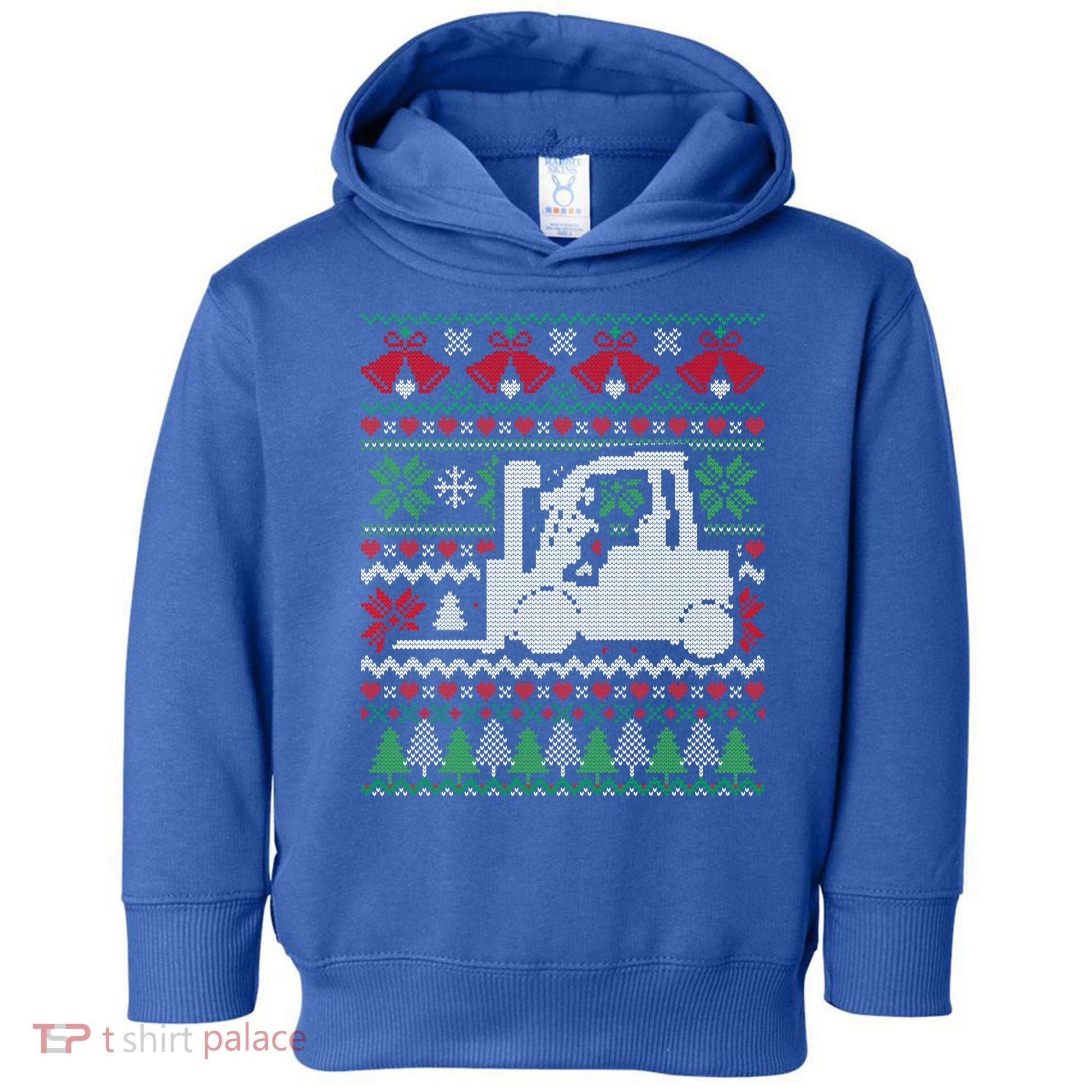 Christmas Forklift Gift Toddler Hoodie