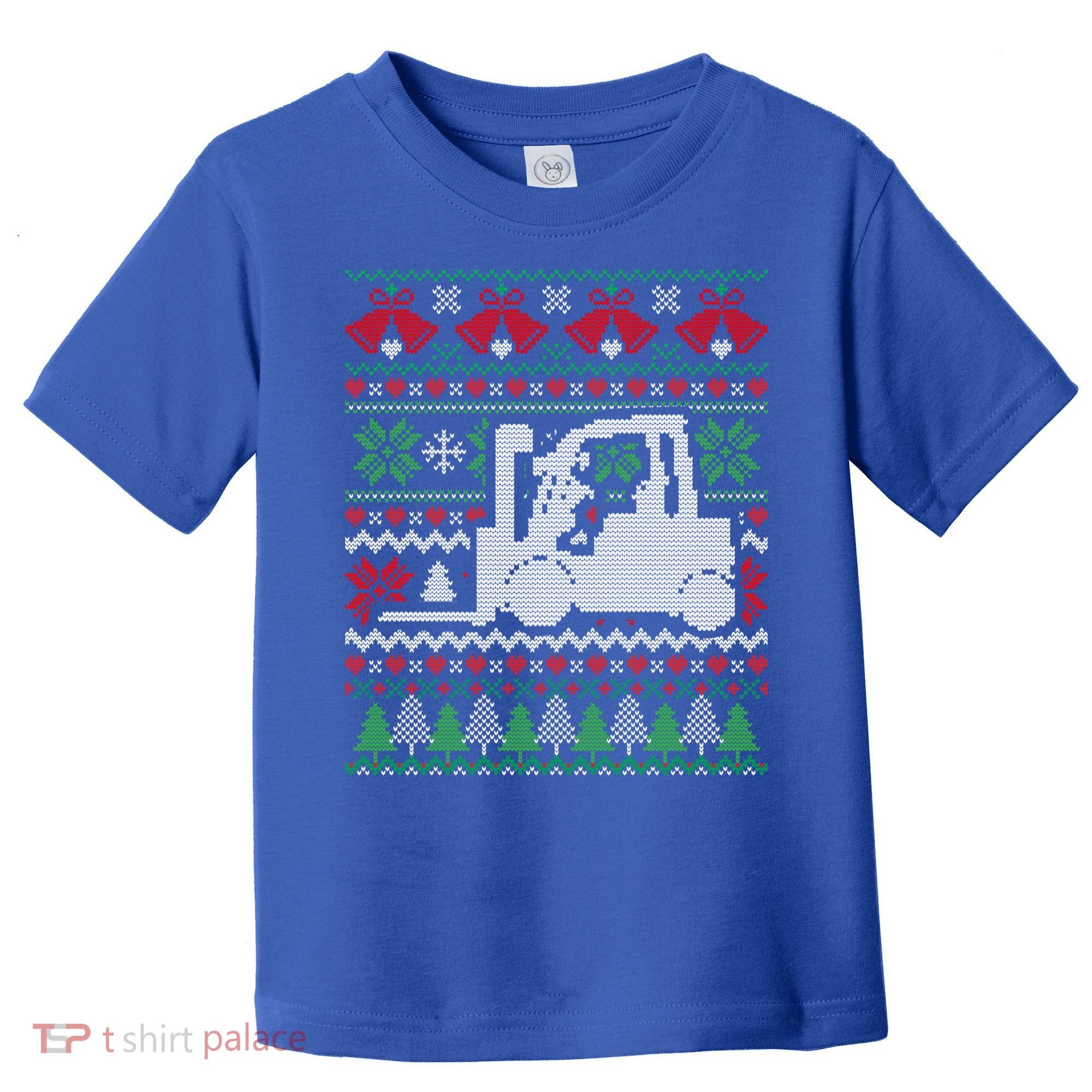 Christmas Forklift Gift Toddler T-Shirt