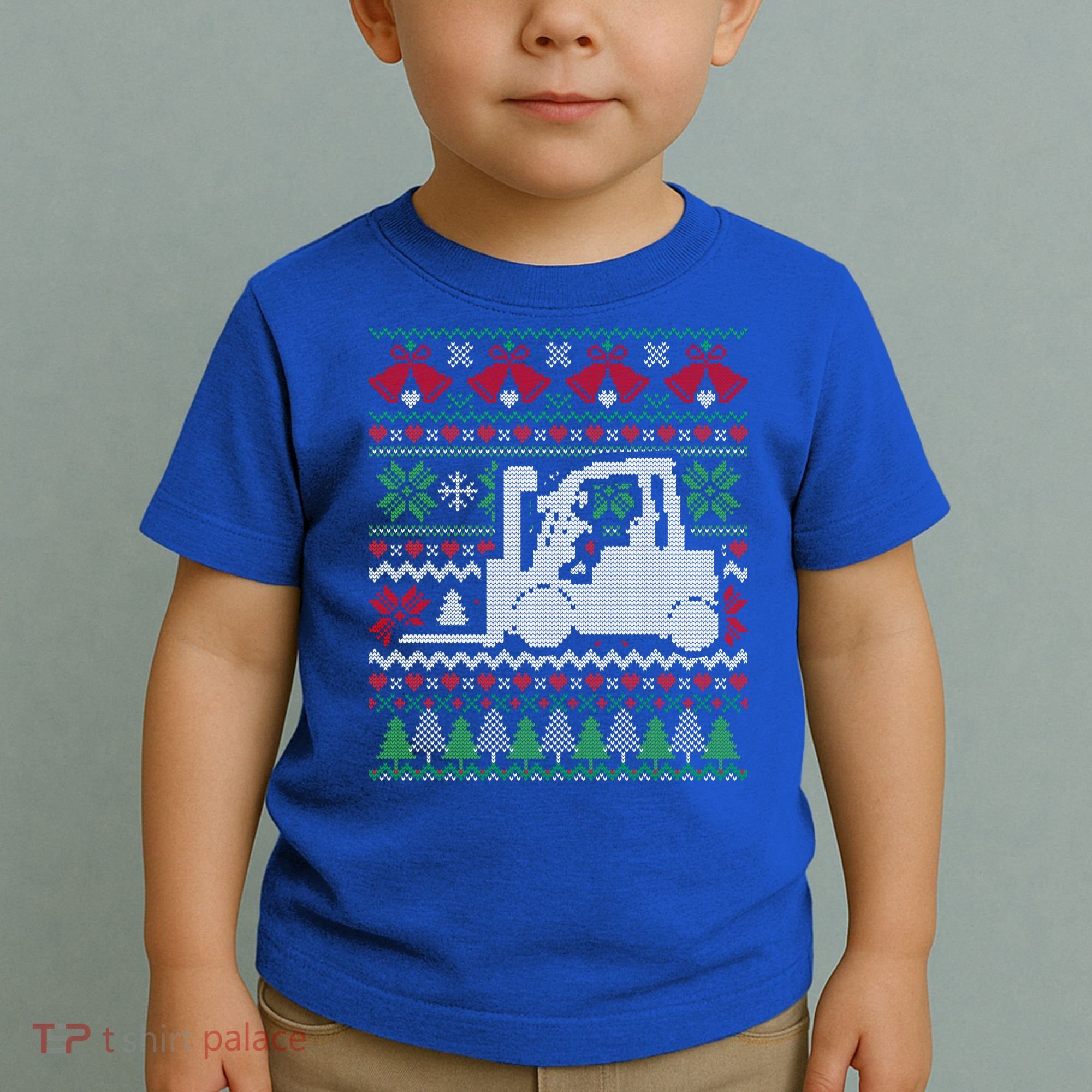 Christmas Forklift Gift Toddler T-Shirt