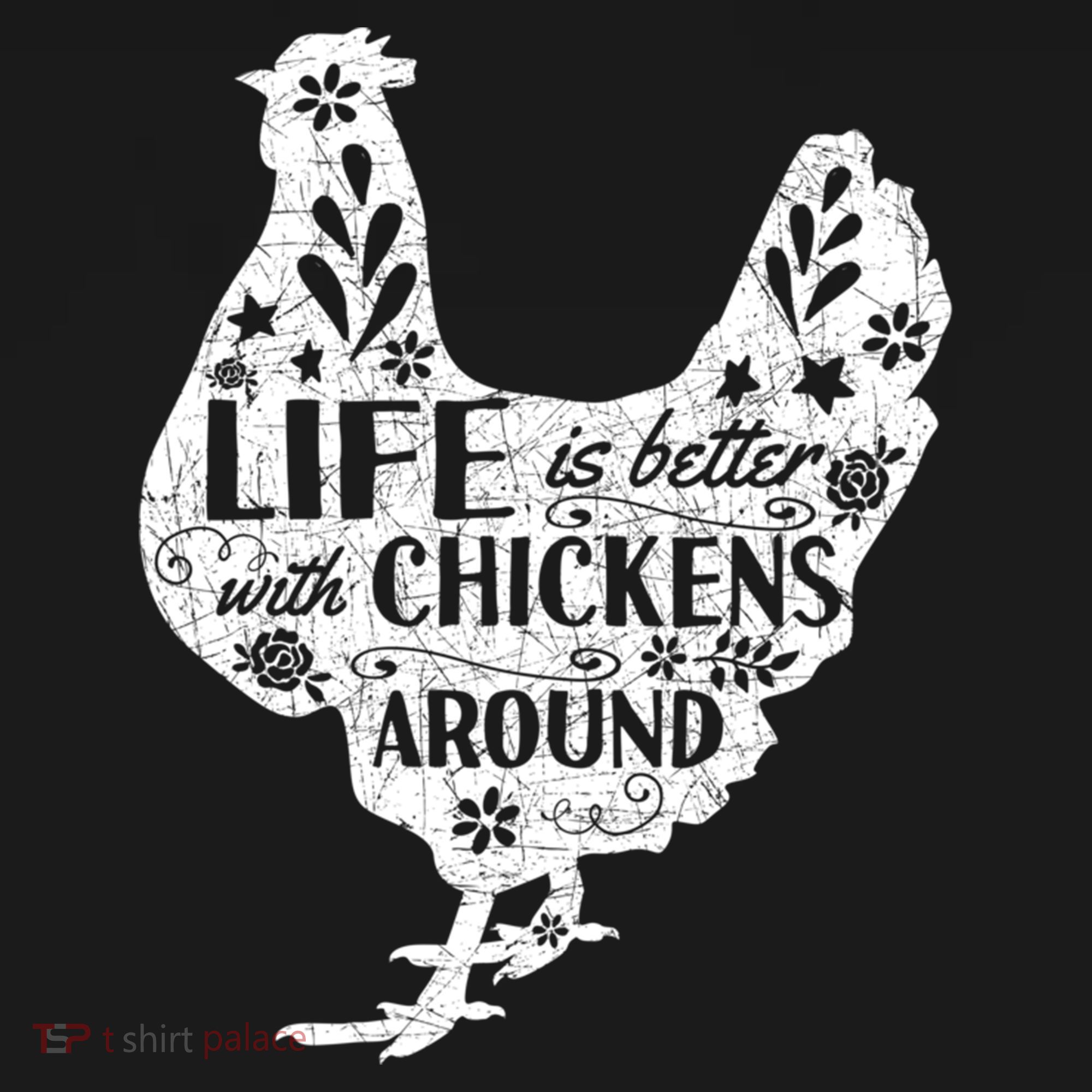 Cute Farmer Gift Idea Vintage Chicken Gift T-Shirt