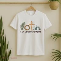 Christian Faith Happy Easter Day A Lot Can Happen In 7 Days T-Shirt thumb 2