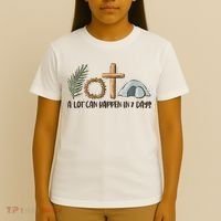 Christian Faith Happy Easter Day A Lot Can Happen In 7 Days T-Shirt thumb 4