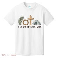Christian Faith Happy Easter Day A Lot Can Happen In 7 Days Kids T-Shirt thumb 0
