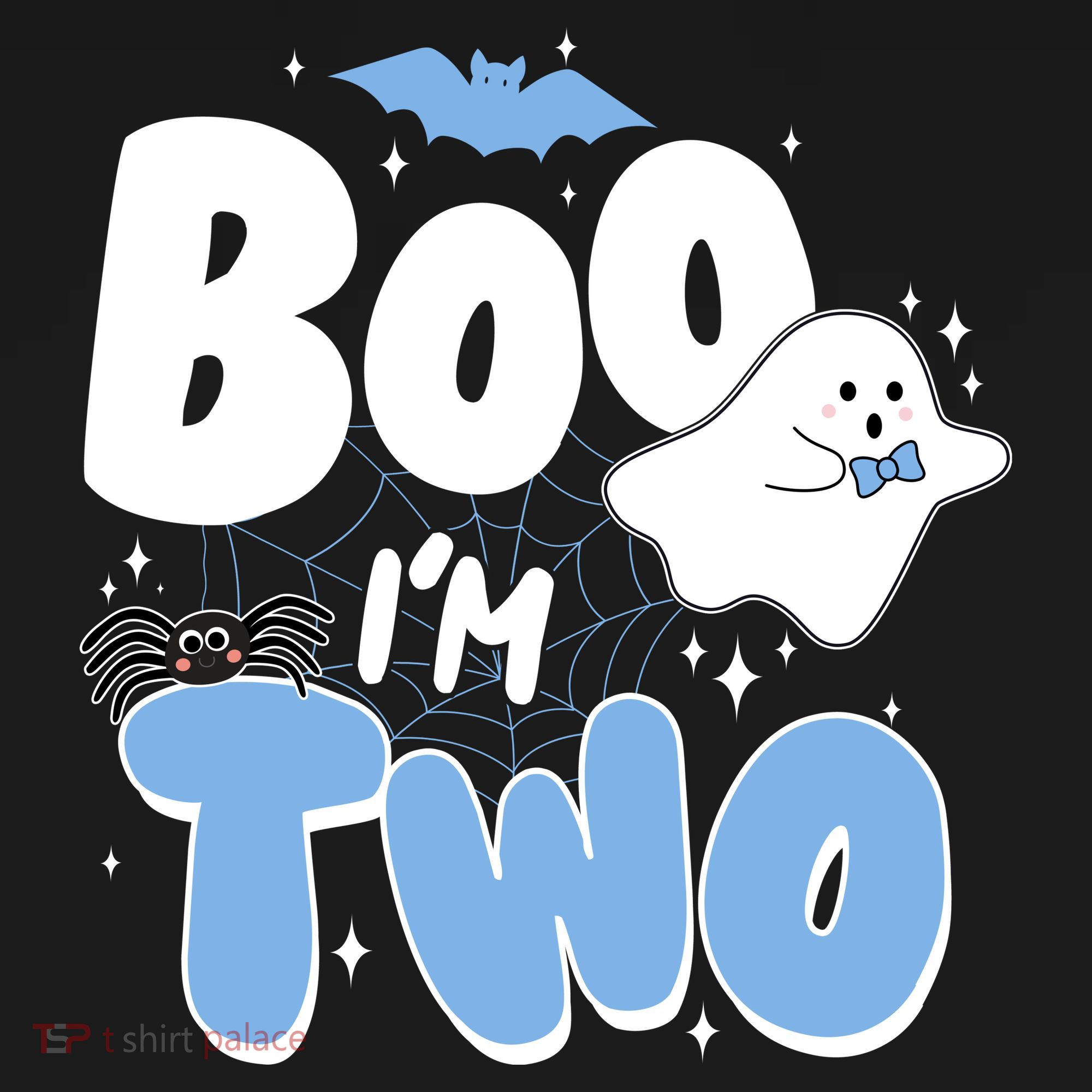 Cute Funny Halloween Boo Im Two Birthday Ghost Boy Coaster