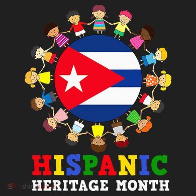 Cuban Flag Hispanic Heritage Cuba Women's Cooling Performance Crew T-Shirt