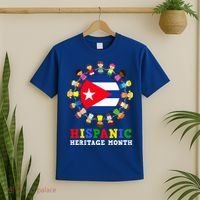 Cuban Flag Hispanic Heritage Cuba T-Shirt thumb 2